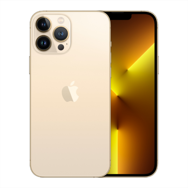 Apple iPhone 13 Pro Max Vorderseite Rückseite Gold