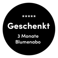 Blumenabo 3 Monate geschenkt