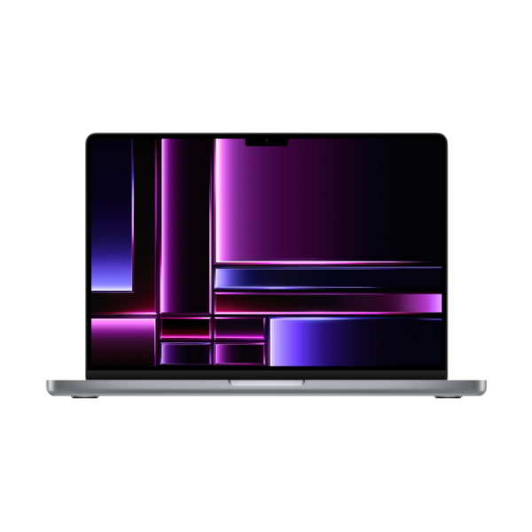 Apple MacBook Pro 14.2 Vorderseite Offen Grau
