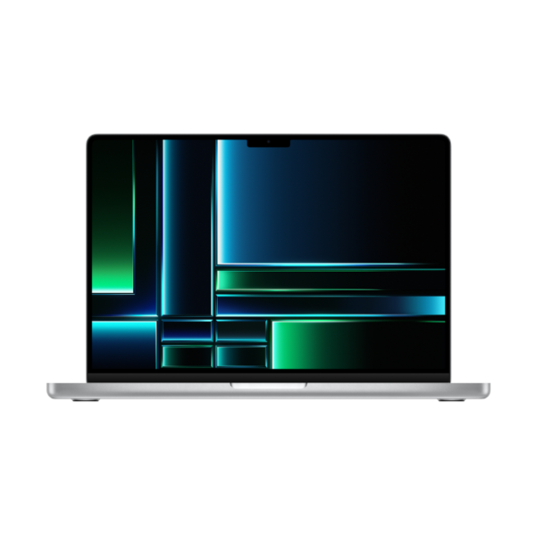 Apple MacBook Pro 14.2 Vorderseite Offen Silber