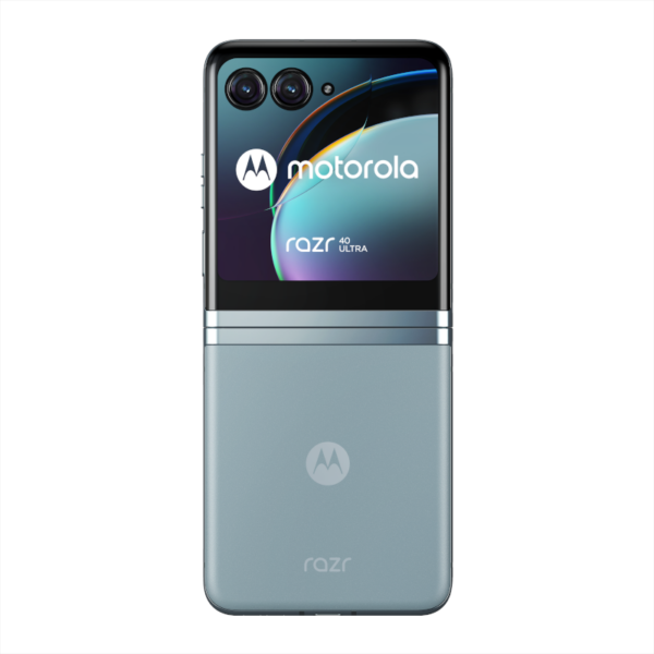 Motorola Razr 40 Ultra Rückseite Blau