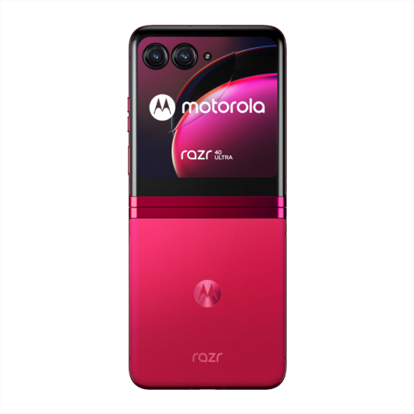 Motorola Razr 40 Ultra Rückseite Rot