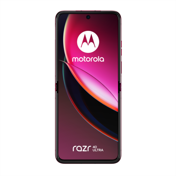 Motorola Razr 40 Ultra Vorderseite Rot