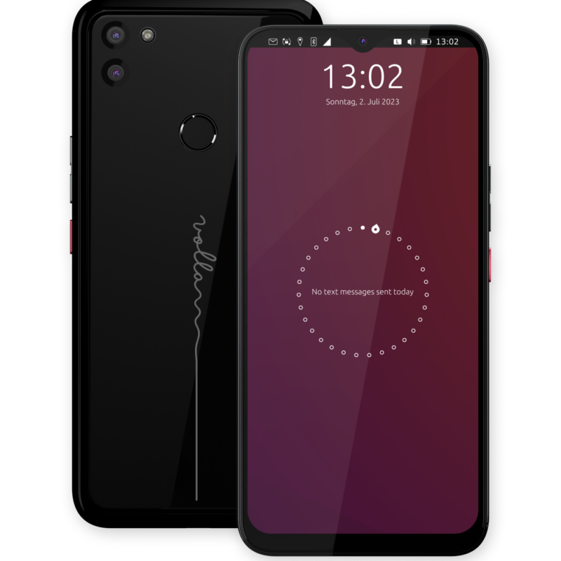 Volla Phone 22 Black with Ubuntu