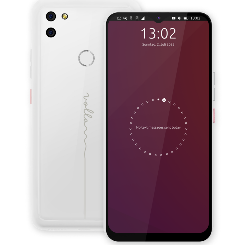 Volla Phone 22 White with Ubuntu