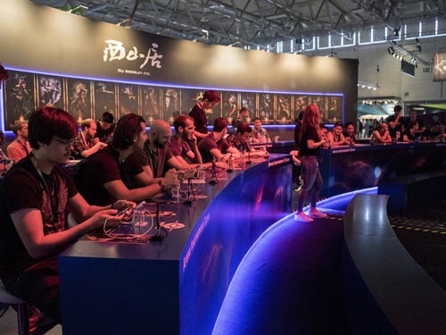 Sea sun Games Messeauftritt auf der Gamescom 2015 in Köln