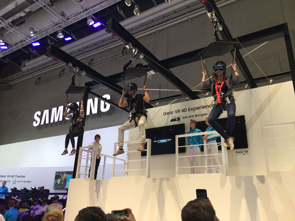 Highlights IFA 2016 - Samsung 4D Experience