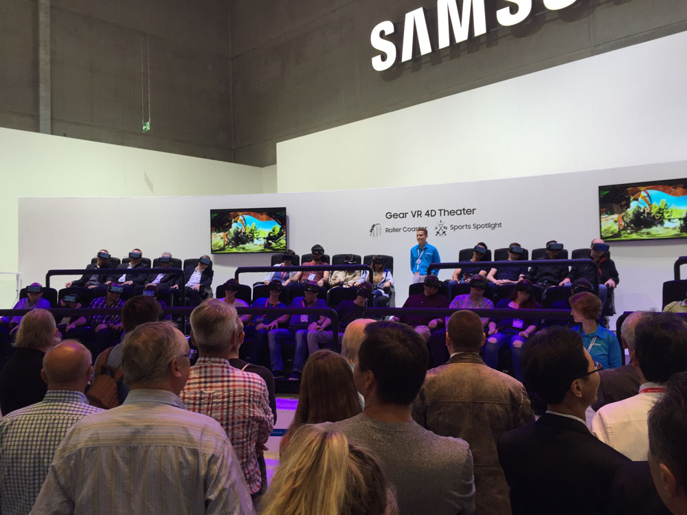 Highlights IFA 2016 - Samsung 4D Experience