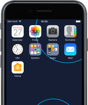 iPhone Software Konfiguration
