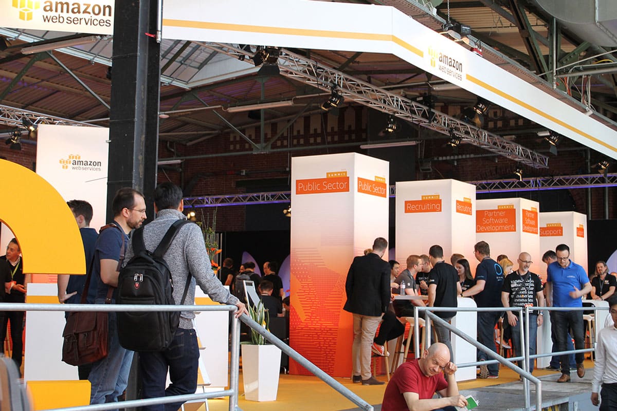 AWS Webservices Stand Event