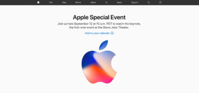 Nicht verpassen: Apple iPhone 8 Release am 12. Sept per Live-Stream