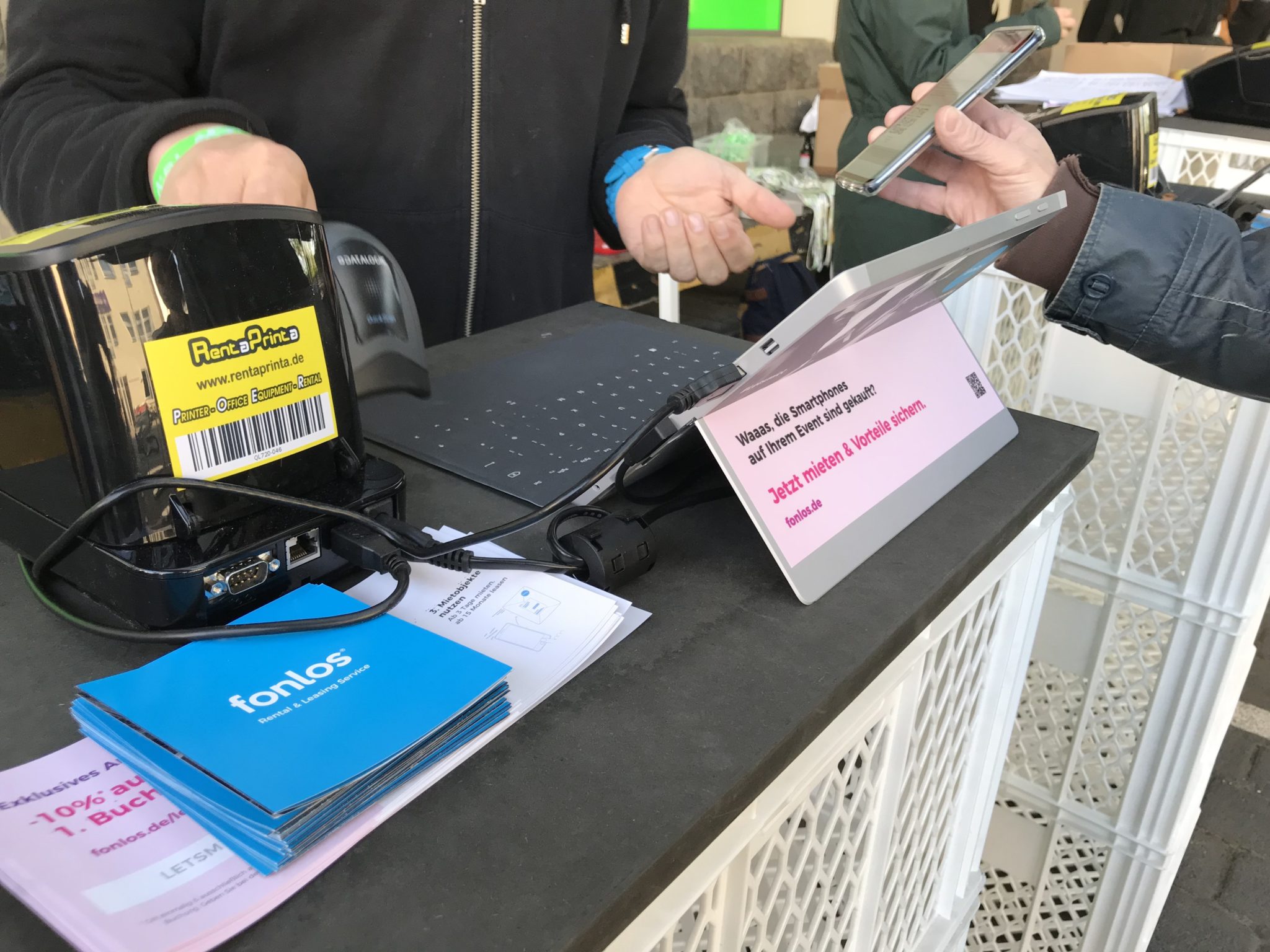 fonlos Tablets Microsoft Surface auf re:publica 18