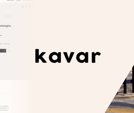 kavar – Online Store für hochwertiges Smartphone Zubehör ist online